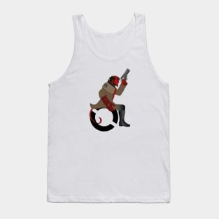 Rolling Hellboy Tank Top